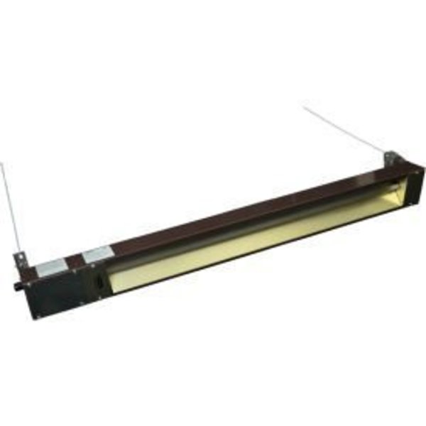 Tpi Industrial TPI Infrared Spot Heater For Indoor/Outdoor Use, 1500W, 120V, 5-3/8"W x 6-1/2"H, Brown OCH46120VE